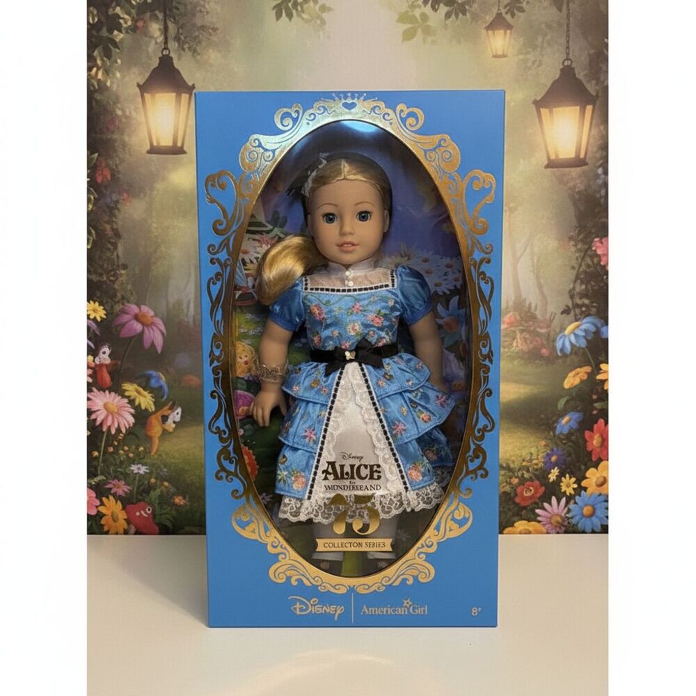 Disney American Girl Alice In Wonderland Collector Edition Doll 18" LE NIB 1993